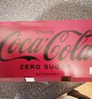 Cherry coca cola zero sugar