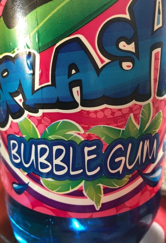 Splash bubble gum