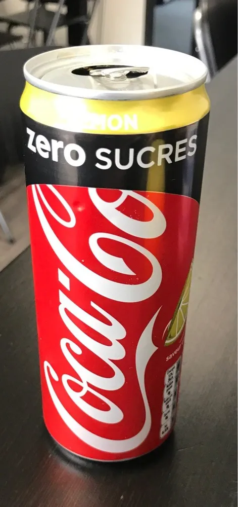 Coca Cola Lemon Zero Sucres