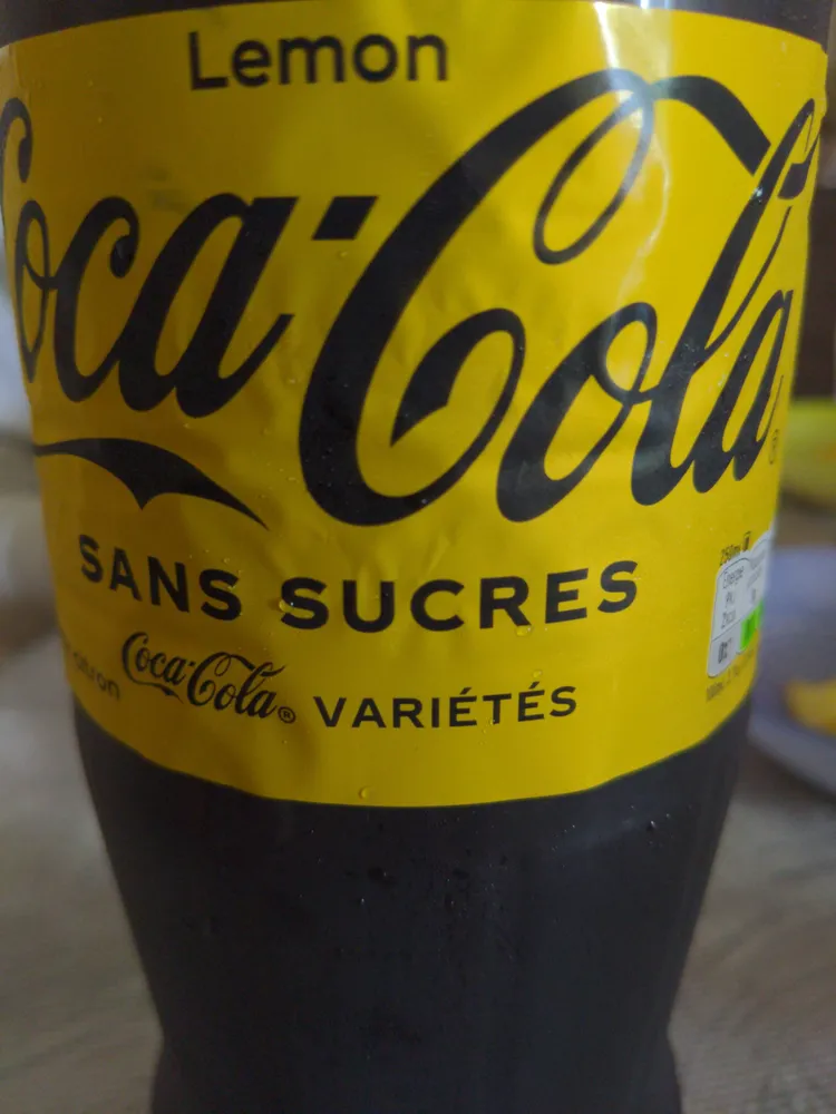 Coca-Cola Lemon saveur citron