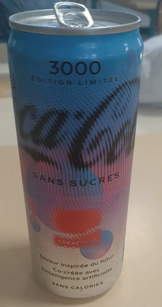 Coca-Cola sans sucres créations