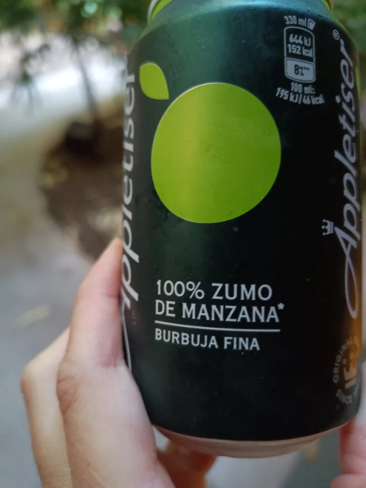 Appletiser E 100% ZUMO DE MANZANA BURBUJA FINA