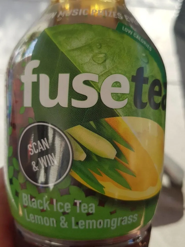 Black Ice Tea Lemon + Lemongrass