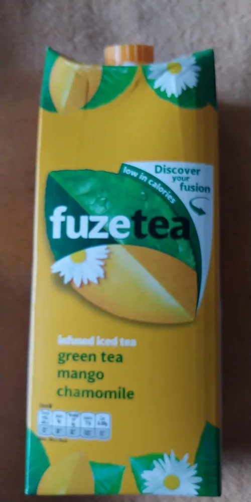 Fuze tea green tea mango chamomile