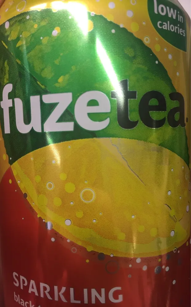 Fuzetea sparkling lemon black tea