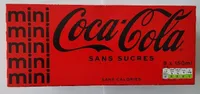 Mini coca cola zero sucres