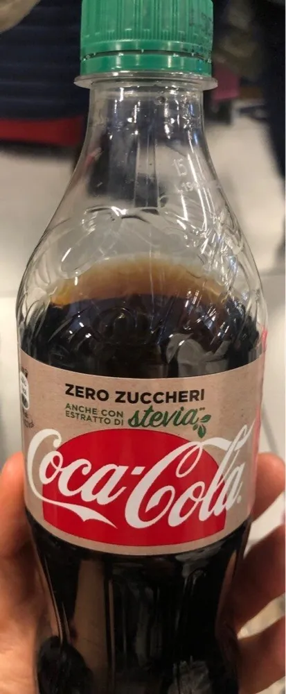 Cocacola zero azucar con stevia