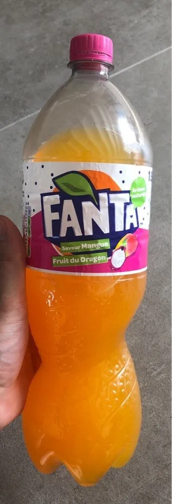 Fanta saveur mangue et fruit du dragon