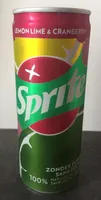 Sprite lemon lime & cranberry
