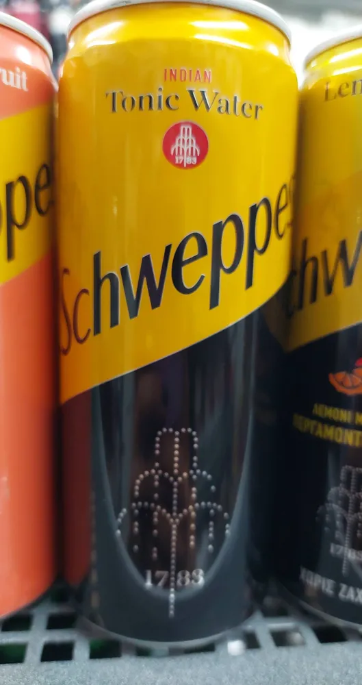 Schweppes tonic water
