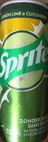 Sprite Lemon lime & cucumber