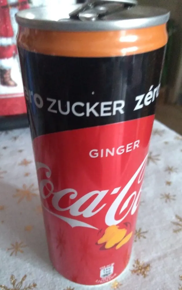 Coca-Cola zéro Ginger