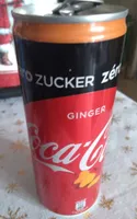 Coca-Cola zéro Ginger