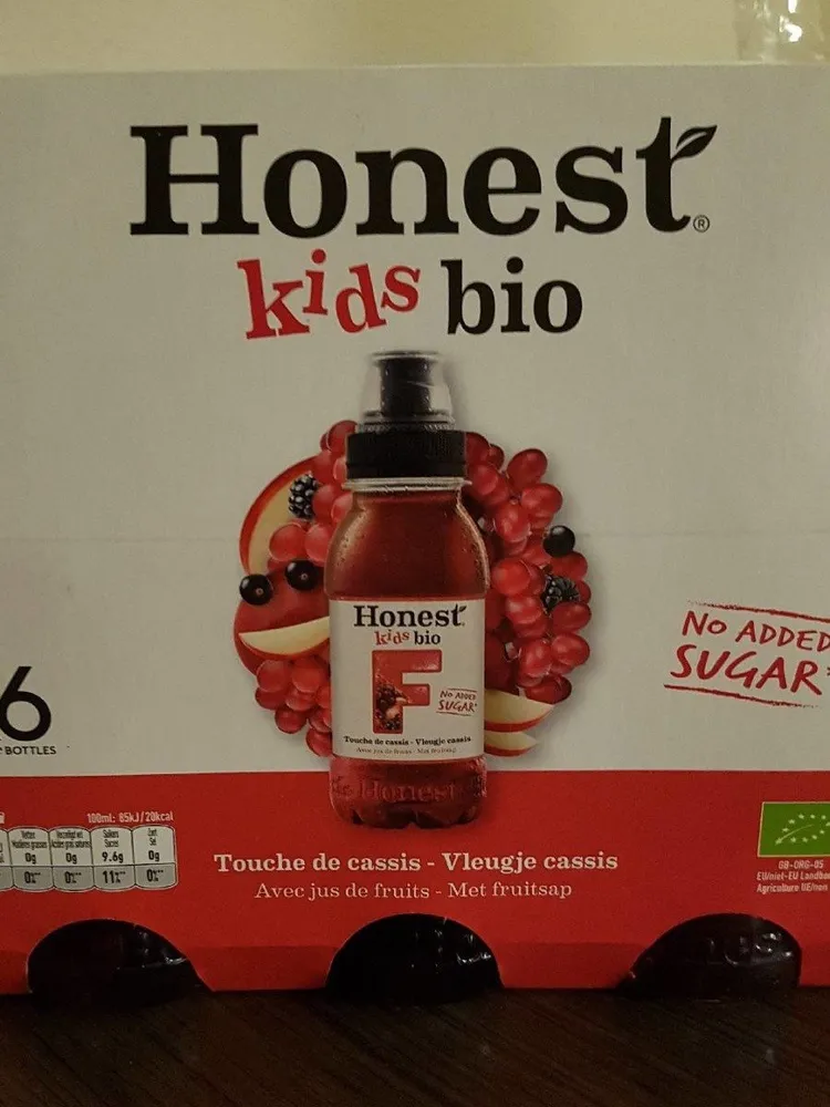 Honest kids bio - Touche de cassis