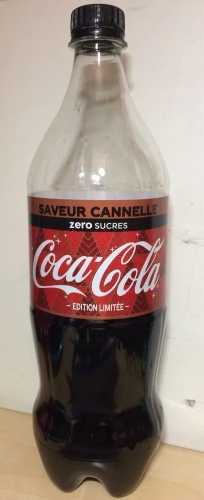 Coca saveur cannelle - zero sucres