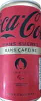 Coca Cola sans sucre sans caféine