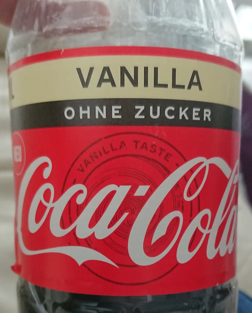 Coca-Cola Vanilla ohne Zucker