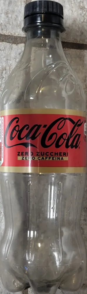 Coca-Cola zero zuccheri zero caffeina
