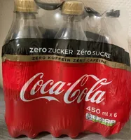 Coca Cola zéro sucre zéro caféine