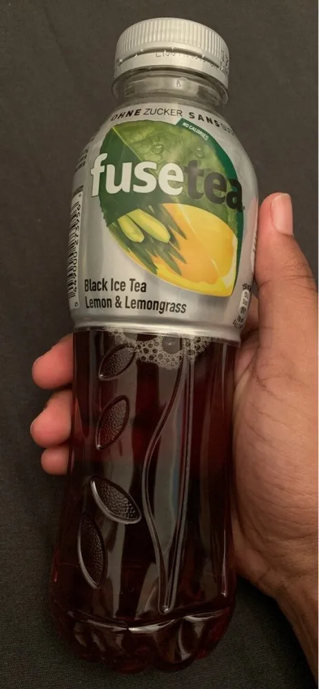 Black ice tea lemon & lemongrass