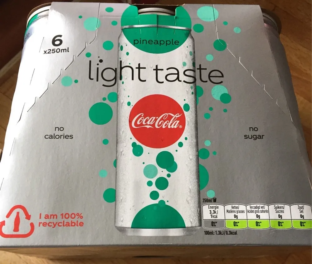 Light taste pineapple