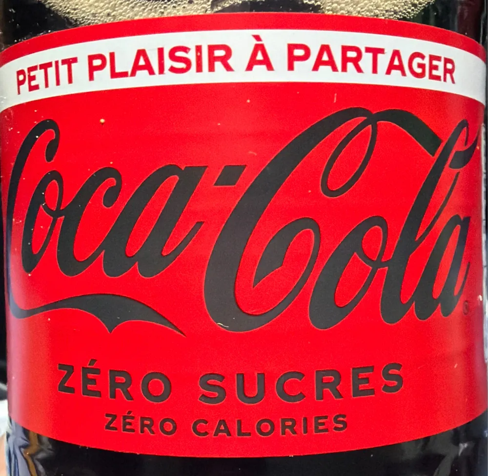 Coca-Cola Zéro sucres Zéro calories