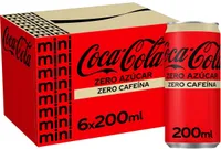 Mini Coca-Cola zero sin cafeína