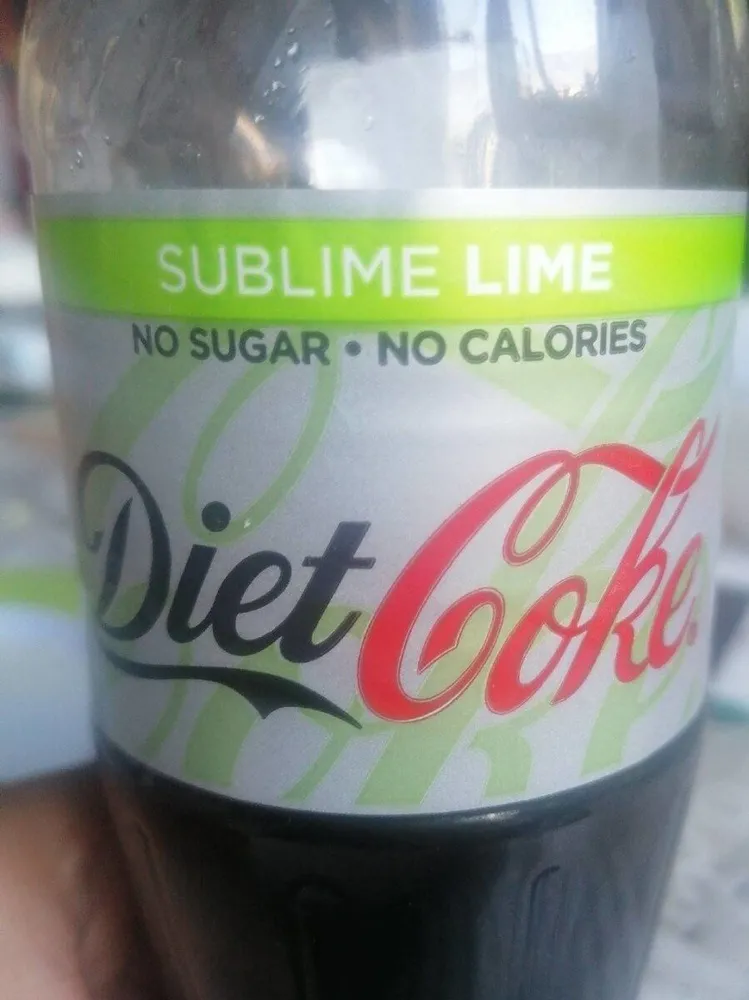 Diet Coke Sublime Lime