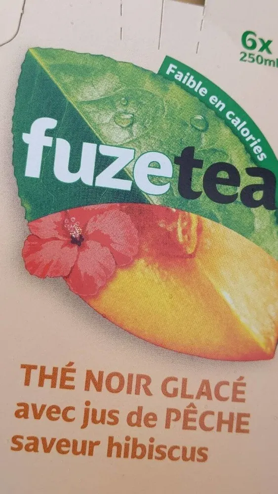 Thé noir glacé
