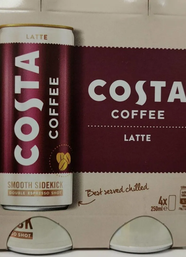 Costa coffe latte