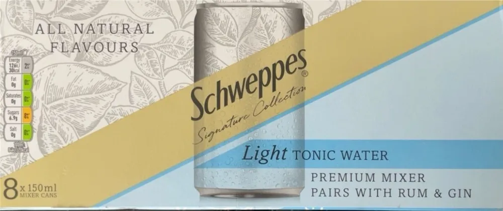 Schweppes Light Tonic Water