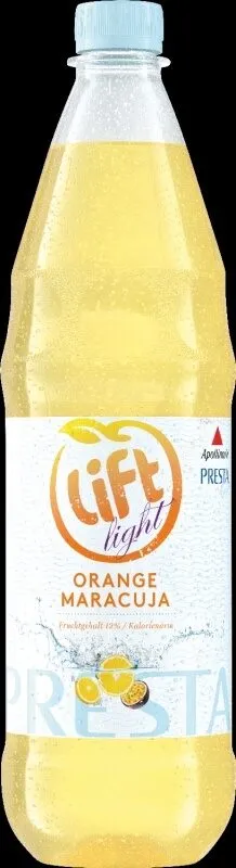 Coca-Cola Lift light Orange Maracuja Flasche 1 l PET light Orange Maracuja von Lift