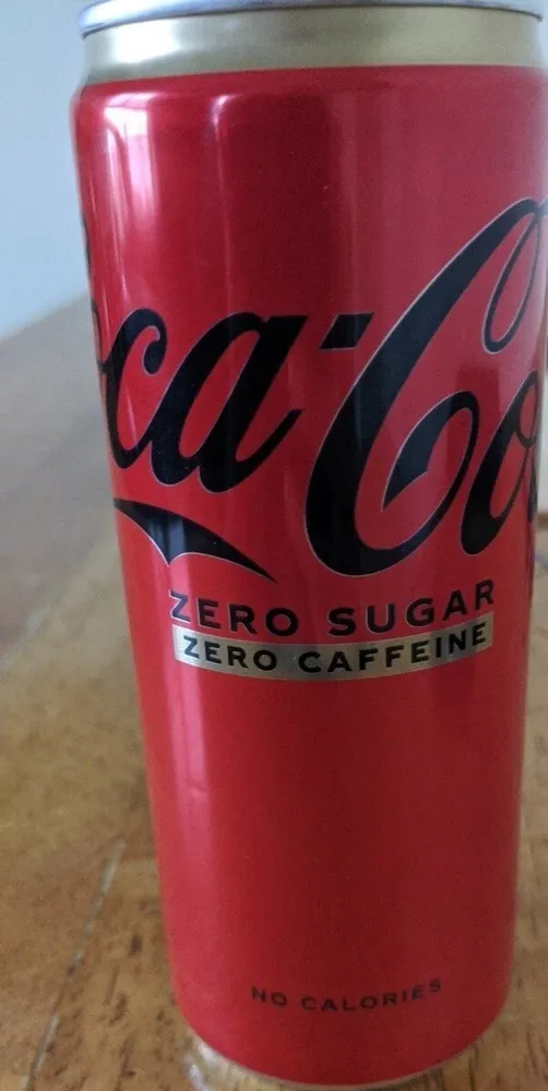 Zero caffeine zero sugar