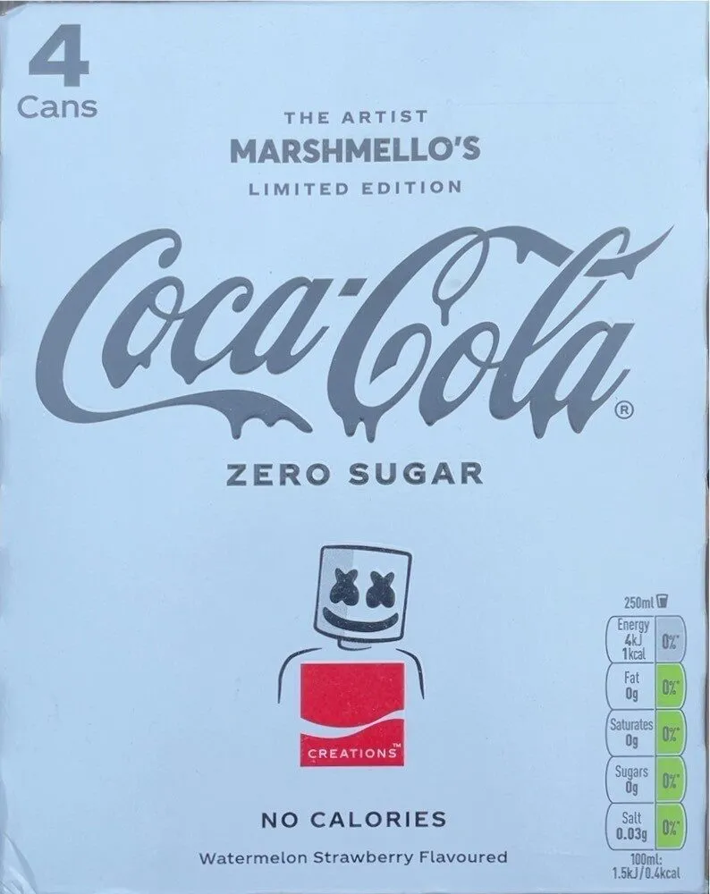 Coca-Cola: Marshmello’s Limited edition