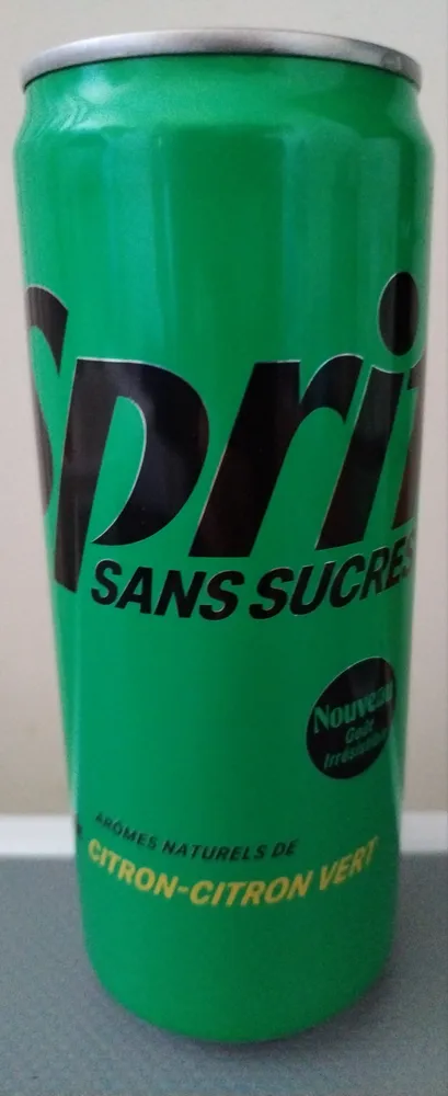Sprite sans sucre
