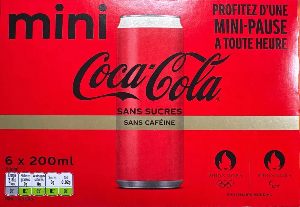 Sans sucres sans caféine