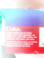 mini Coca-Colas cherry Saveur cerise