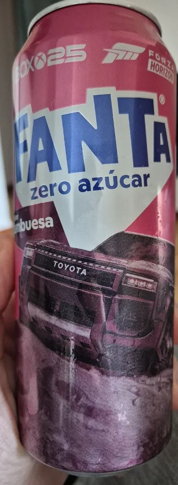 Fanta Frambuesa Zero Azúcar