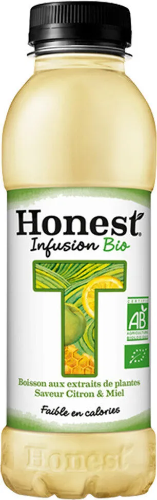 Honest Infusion bio saveur citron & miel