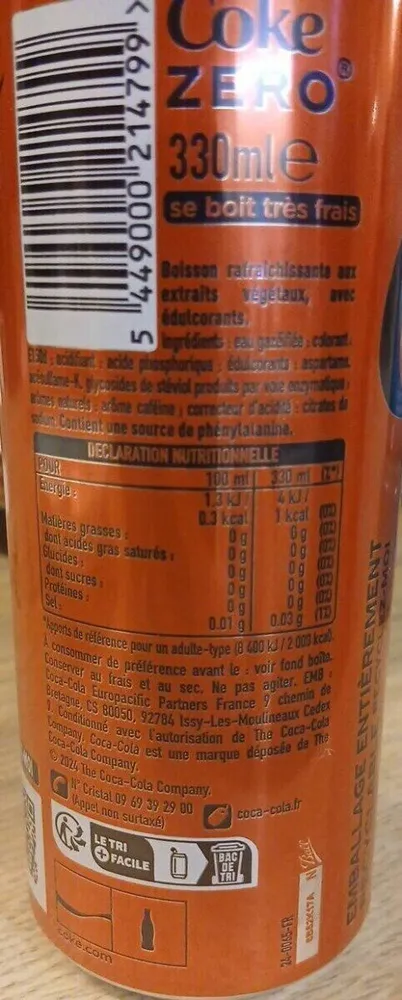 Coke zero