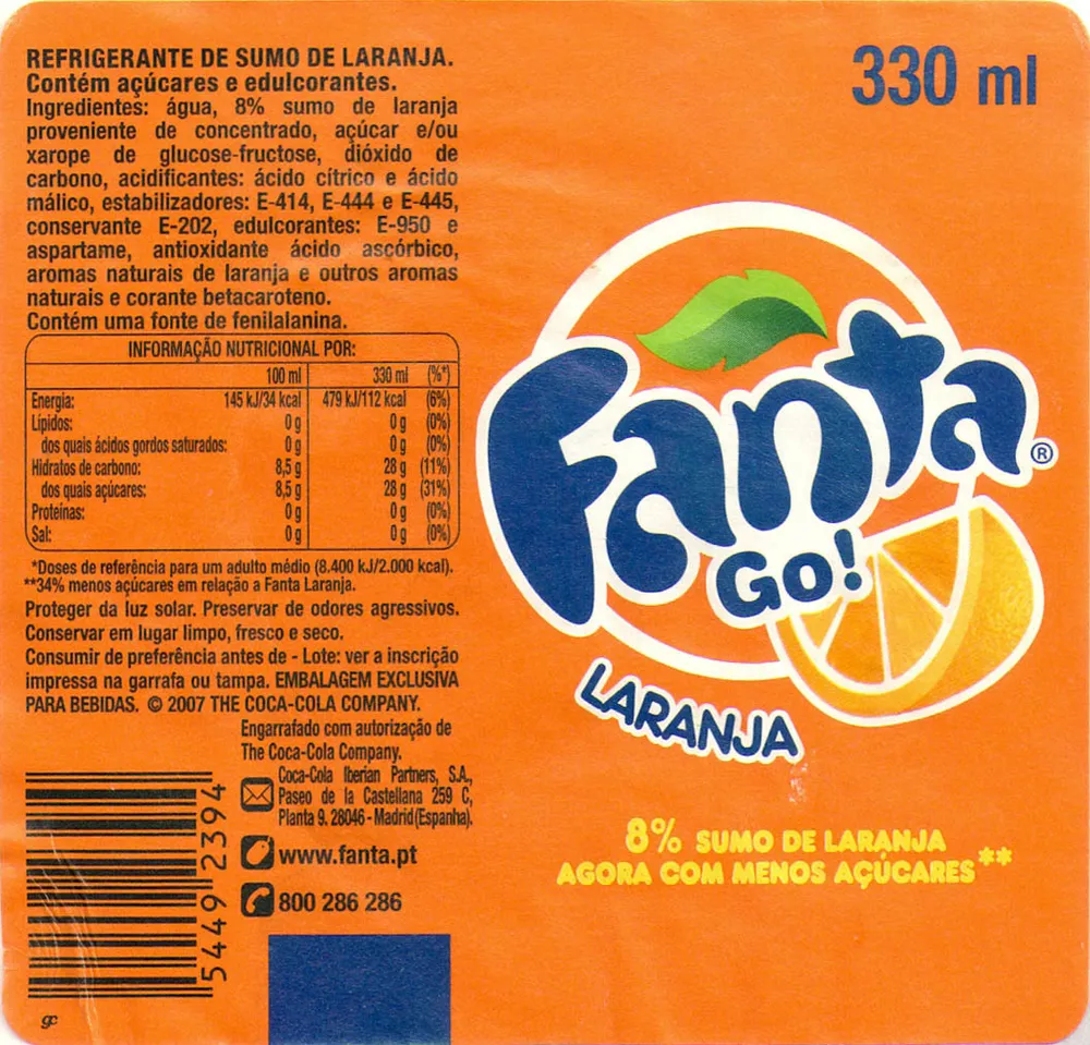 Fanta Laranja