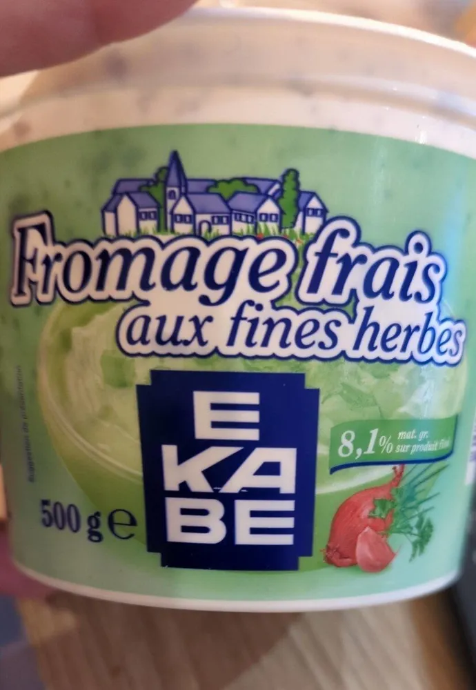 Fromage frais aux fines herbes