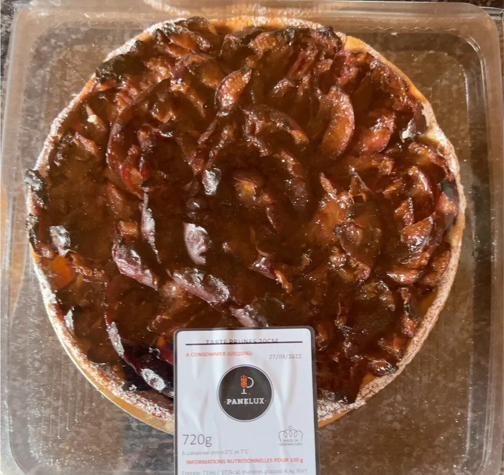 Tarte prunes