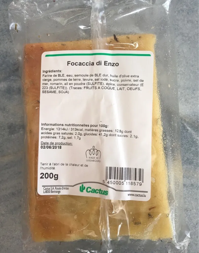 Focaccia di Enzo