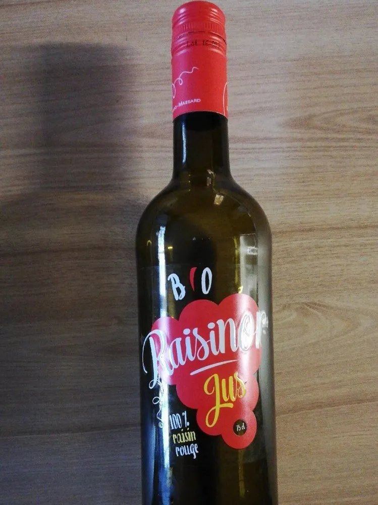 Jus de raisin rouge Raisinor