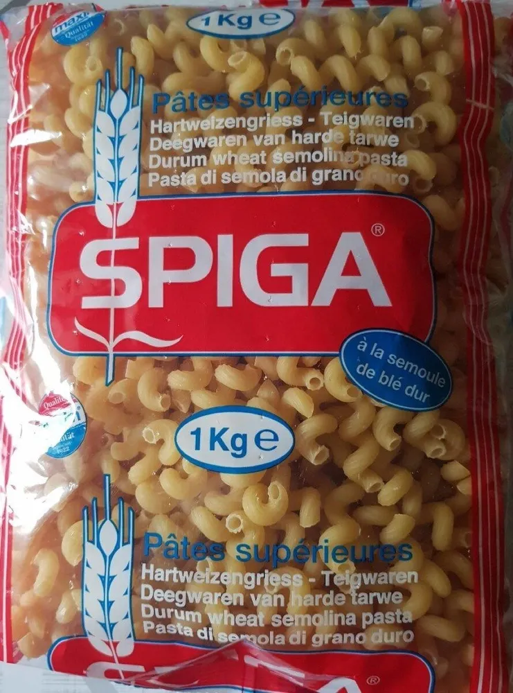 Pâtes à la semoule de blé dur