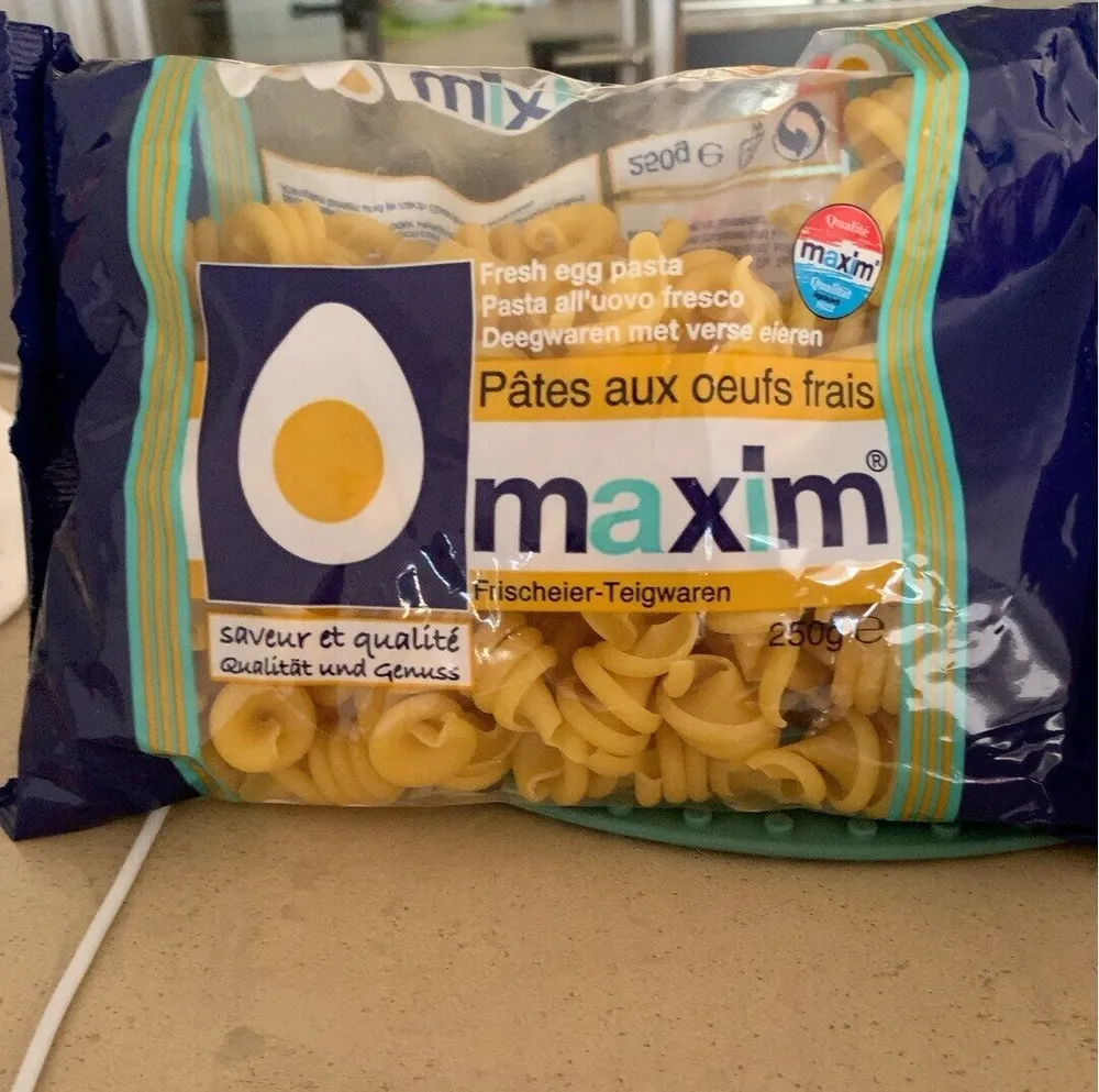 pâtes aux oeufs frais