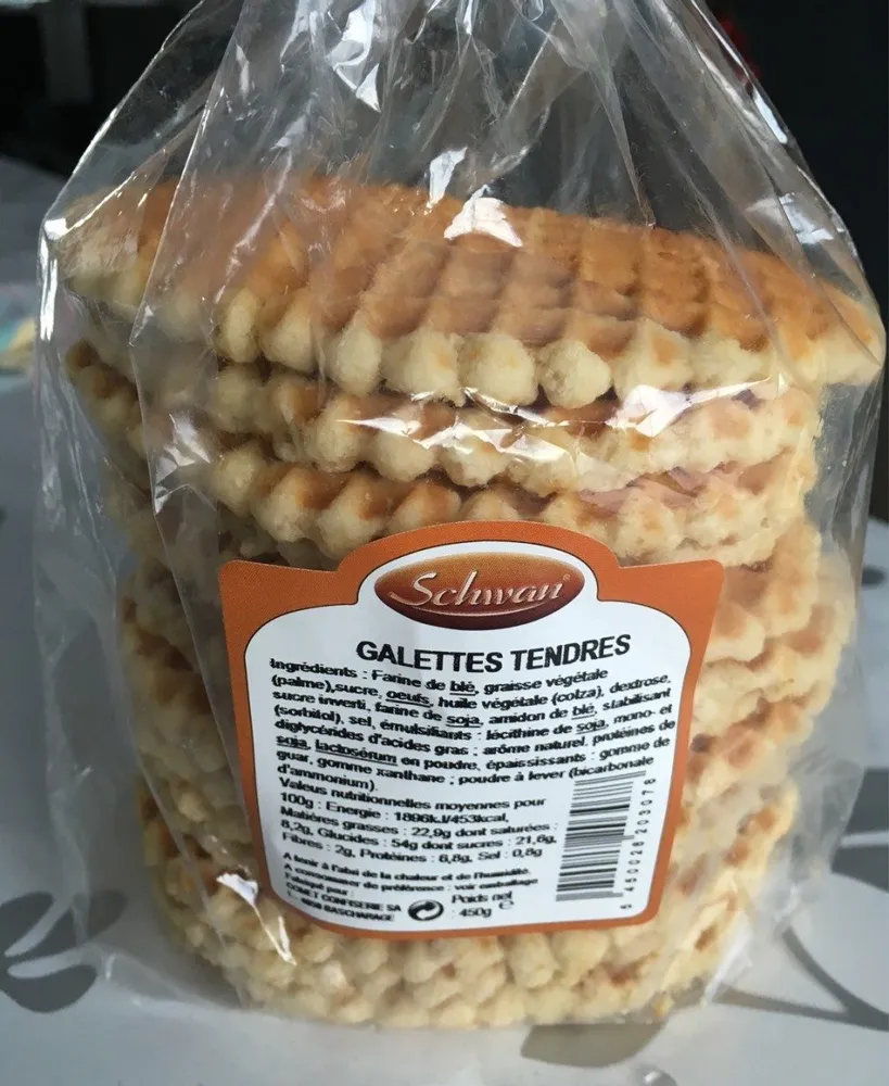 Galettes tendres