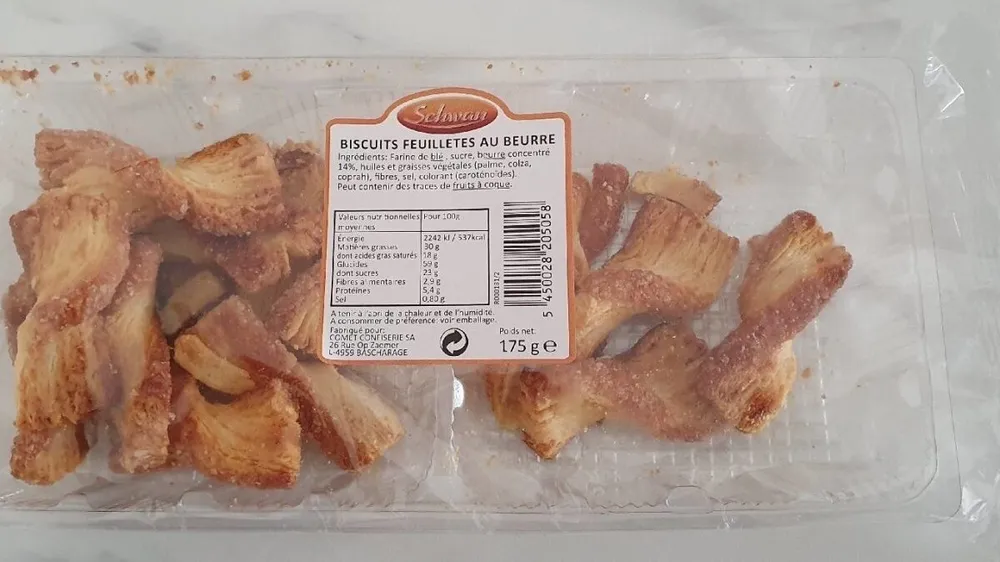 Biscuits Feuilletes Au Beurre