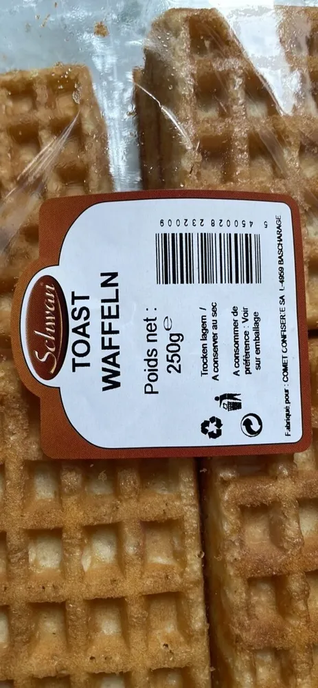 Toast waffeln